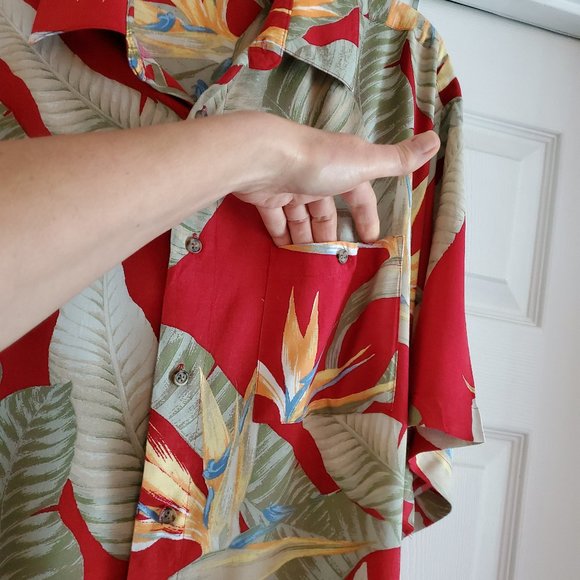 Vintage Puritan Hawaiian Button Up Shirt XL - Picture 3 of 11